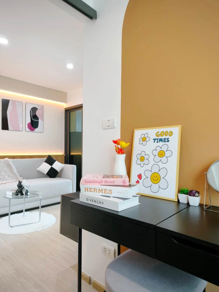 ขาย The Excel Hideaway Sukhumvit 71  ชั้น 3 อาคาร C ห้องมุม วิวสวน เฟอร์นิเจอร์ครบพร้อมเข้าอยู่
