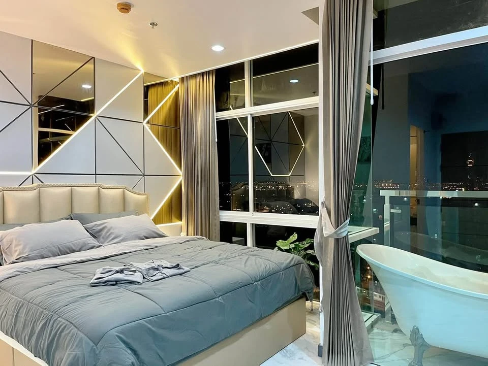 ขาย The Grand Jomtien ห้องแต่งสวยสุดปัง บิวท์อินเฟอร์นิเจอร์อย่างดี พลาดแล้วจะเสียใจ