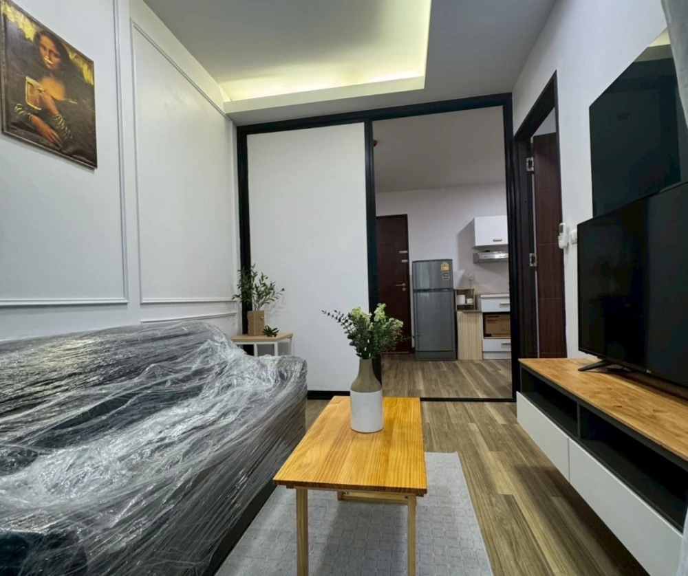 ขาย The Harmonest Condo ห้องแต่งสวยคุทโทน มาพร้อมเฟอร์นิเจอร์ครบครัน เพดานสูง รีบจองเลย