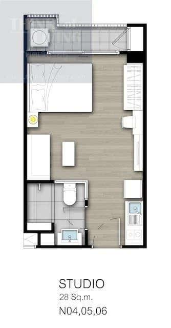 ขาย The Hotel Serviced ห้องพร้อมอยู่ ชั้นสูง พร้อมเฟอร์จองเลยก่อนพลาด++
