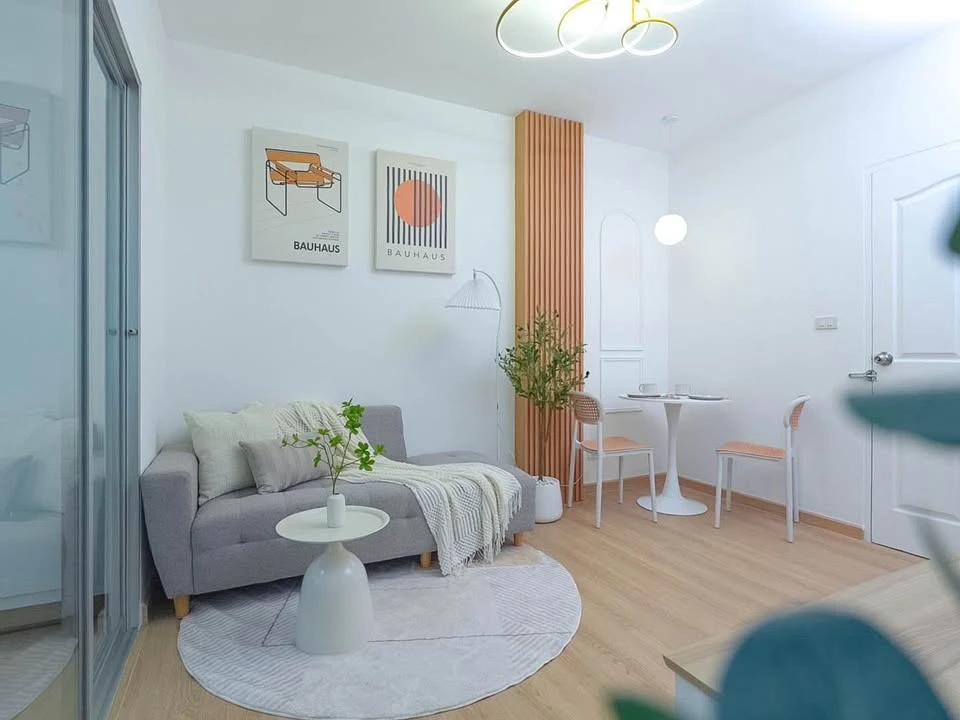 ขาย The Kith สุขุมวิท 113 ห้องตกแต่งสวยมาก สไตล์โฮมมี่ โคซี่ น่าอยู่ จองแล้วจะไม่ผิดหวัง