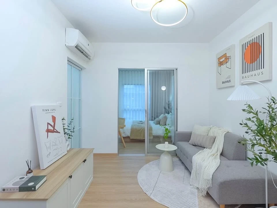 ขาย The Kith สุขุมวิท 113 ห้องตกแต่งสวยมาก สไตล์โฮมมี่ โคซี่ น่าอยู่ จองแล้วจะไม่ผิดหวัง