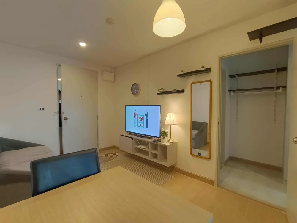 ขาย The Kith Plus Sukhumvit 113 1 ห้องนอน 1 ห้องน้ำ ตกแต่งคุมโทนสไตล์มินิมอล ทำเลดี รีบจองเลยด่วนๆ