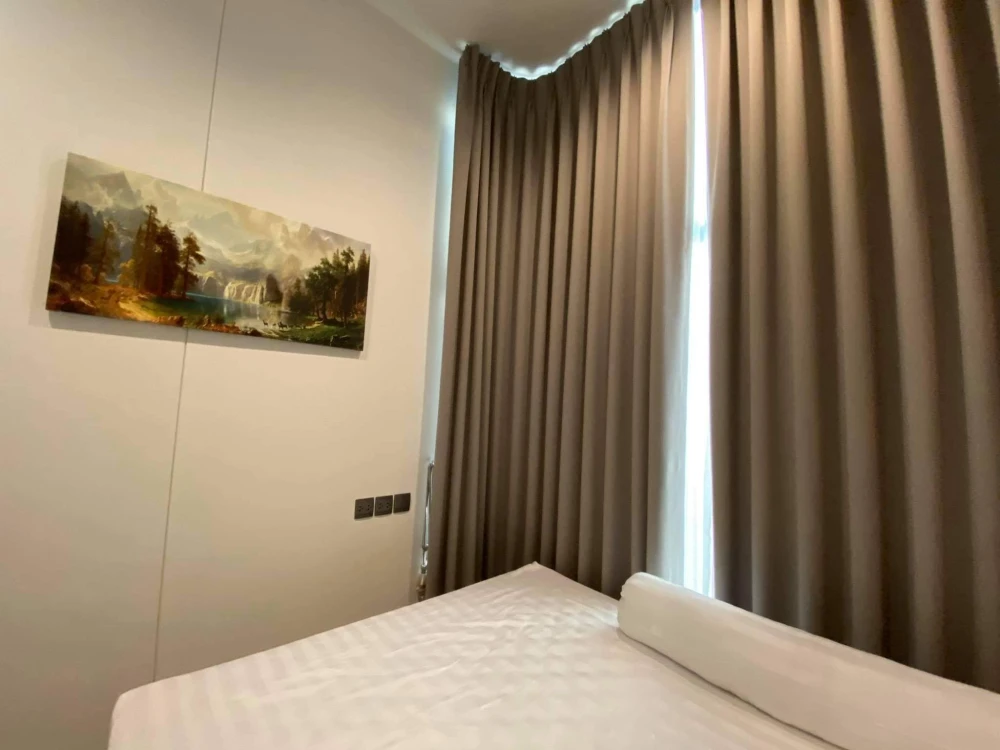 ขาย The Line Sukhumvit 101 1 ห้องนอน 1 ห้องน้ำ มาพร้อมเฟอร์นิเจอร์และเครื่องใช้ไฟฟ้าครบครัน จองเลย