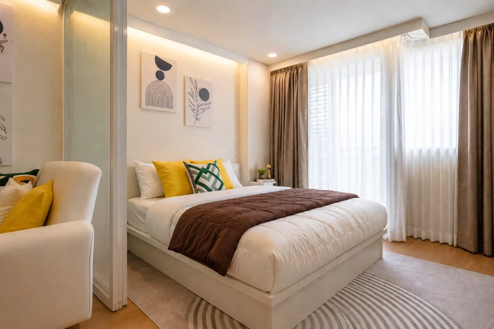 ขาย The Link Sukhumvit 64  ชั้น 7 วิวโล่ง เฟอร์ครบ + ครัวบิ้วอิน หิ้วกระเป๋าเข้าอยู่ได้เลย