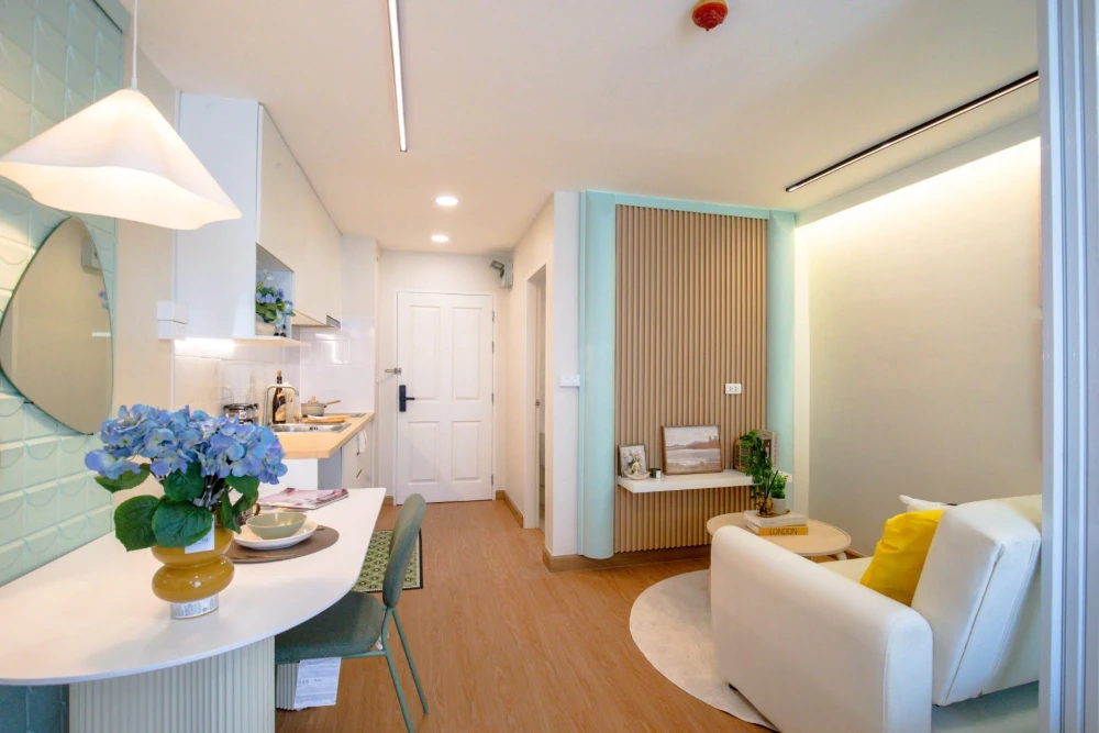 ขาย The Link Sukhumvit 64  ชั้น 7 วิวโล่ง เฟอร์ครบ + ครัวบิ้วอิน หิ้วกระเป๋าเข้าอยู่ได้เลย