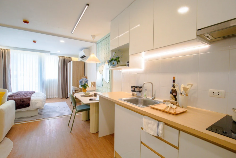 ขาย The Link Sukhumvit 64  ชั้น 7 วิวโล่ง เฟอร์ครบ + ครัวบิ้วอิน หิ้วกระเป๋าเข้าอยู่ได้เลย