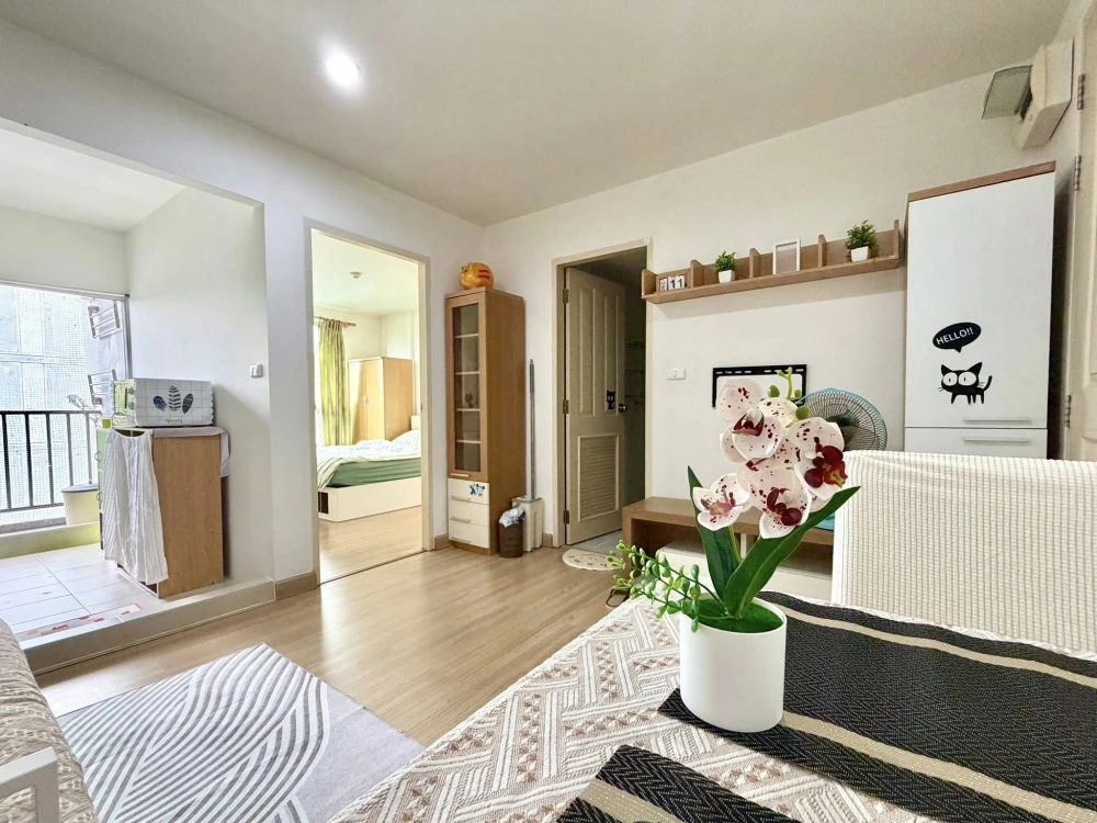 ขาย The Niche ID Ladprao-Wanghin ห้องพร้อมอยู่ เฟอร์พร้อม สิ่งอำนวยความสะดวกครบ จองเลย