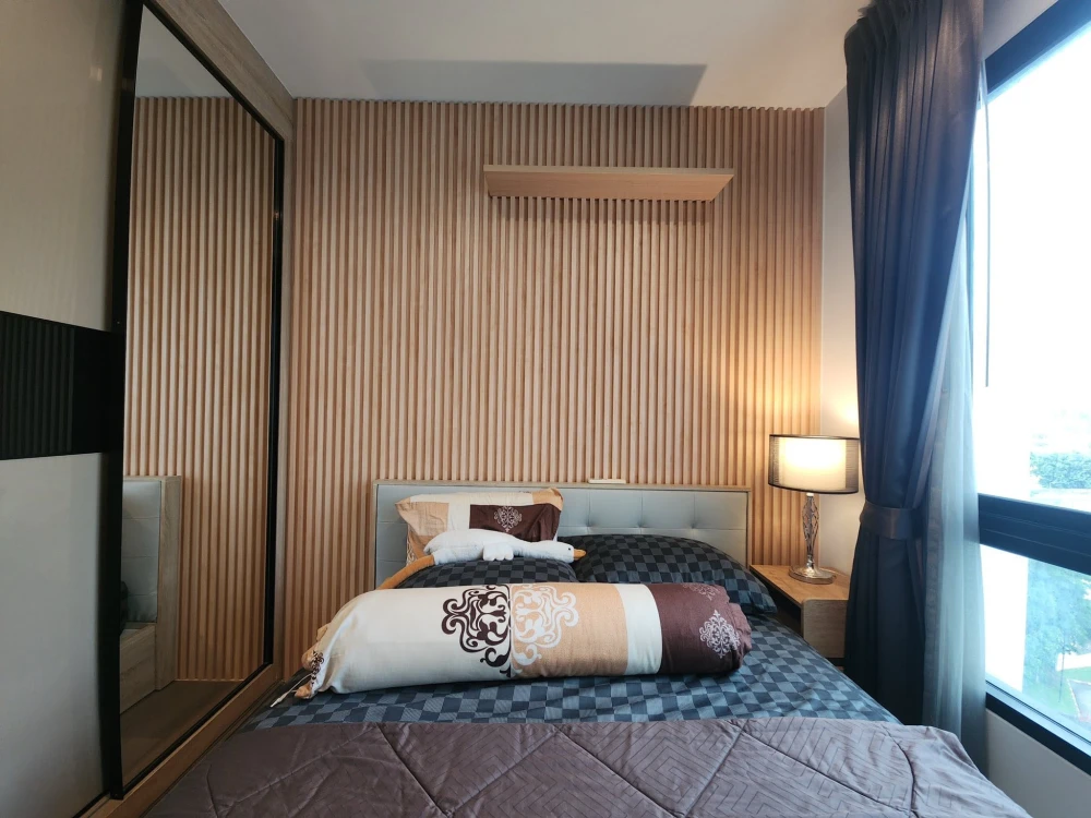 ขาย The Niche Mono Ratchavipha ห้องแต่งครบ Built-in สวย โทนไม้อบอุ่น พร้อมเฟอร์นิเจอร์และของใช้ในห้อง เหมาะสำหรับคนที่อยากซื้อแล้วเข้าอยู่ได้ทันที