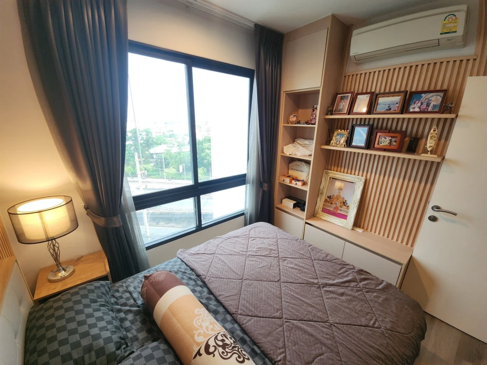 ขาย The Niche Mono Ratchavipha ห้องแต่งครบ Built-in สวย โทนไม้อบอุ่น พร้อมเฟอร์นิเจอร์และของใช้ในห้อง เหมาะสำหรับคนที่อยากซื้อแล้วเข้าอยู่ได้ทันที