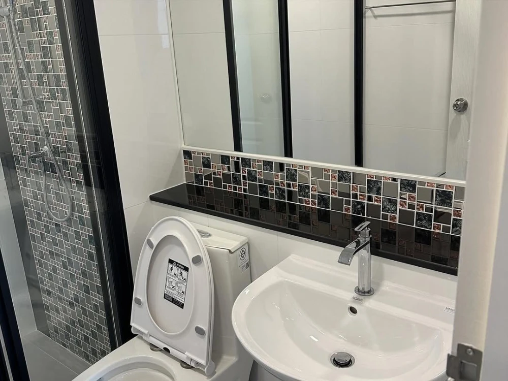 ขาย The One Plus Grand Ramkhamhaeng ห้องน่าอยู่ เฟอร์พร้อม จองเลย