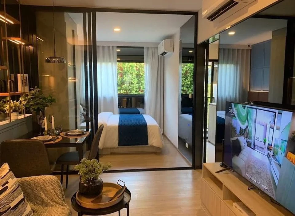 ขาย  The Origin Bangkae ห้องพร้อมอยู่ เฟอร์พร้อม รีบจองเลย++