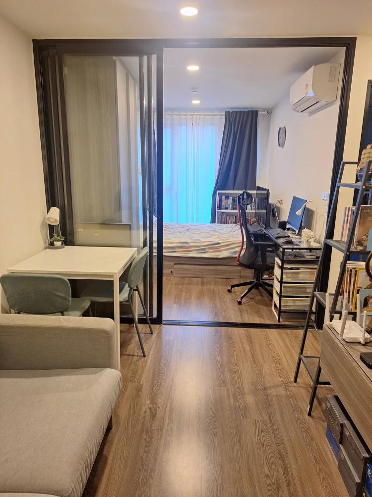 ขาย The Origin ramintra 83 station ขนาด 26 ตรม ชั้น 6 สิ่งอำนวยความสะดวกในห้องครบเซต รีบจองเลย