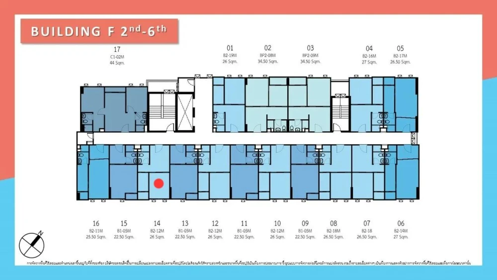 ขาย The Origin ramintra 83 station ขนาด 26 ตรม ชั้น 6 สิ่งอำนวยความสะดวกในห้องครบเซต รีบจองเลย