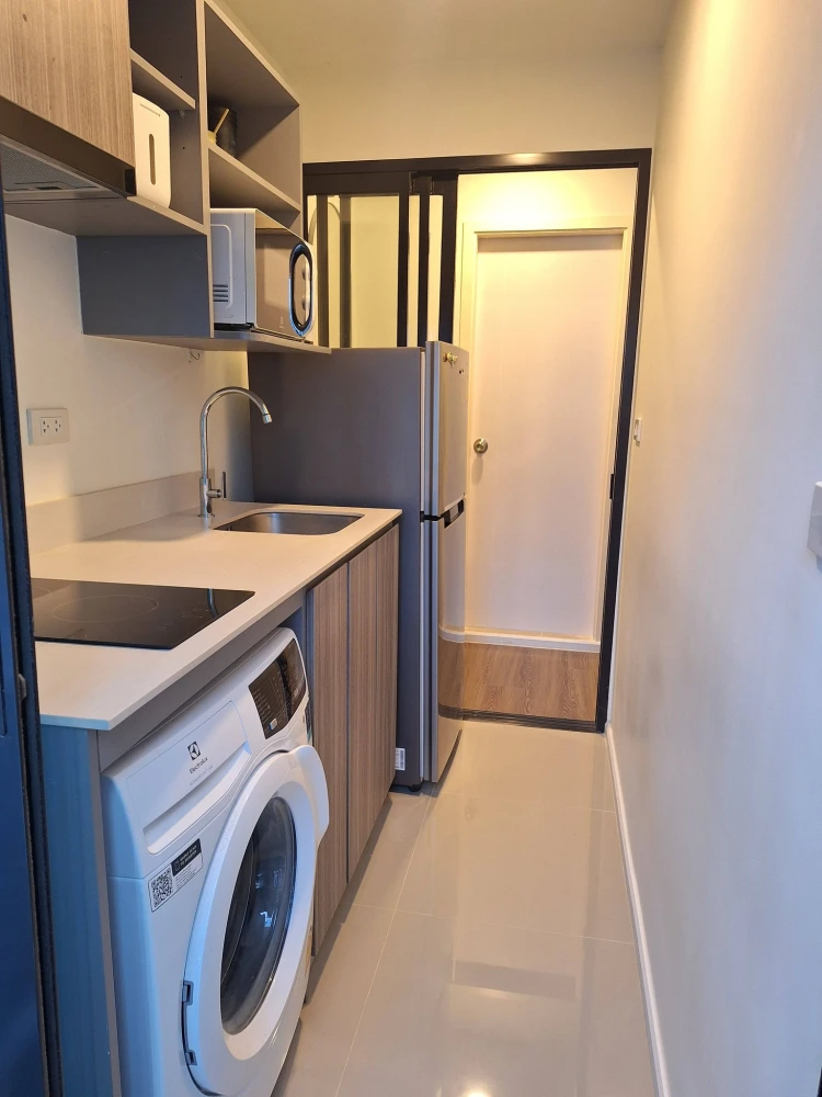 ขาย The Origin ramintra 83 station ขนาด 26 ตรม ชั้น 6 สิ่งอำนวยความสะดวกในห้องครบเซต รีบจองเลย