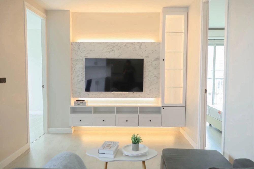 ขาย The Parkland Srinakarin ห้องกว้างพื้นที่ใช้สอยเยอะ ตกแต่งคุมโทน เฟอร์ครบครัน จองเลย