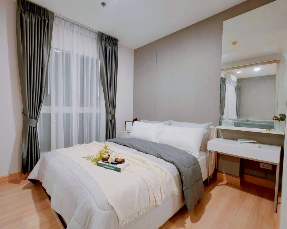 ขาย The Parkland Srinakarin Lakeside 1 ห้องนอน 1 ห้องน้ำ ตกแต่งมีสไตล์ มาพร้อมเฟอร์ครบครัน รีบจองเลย
