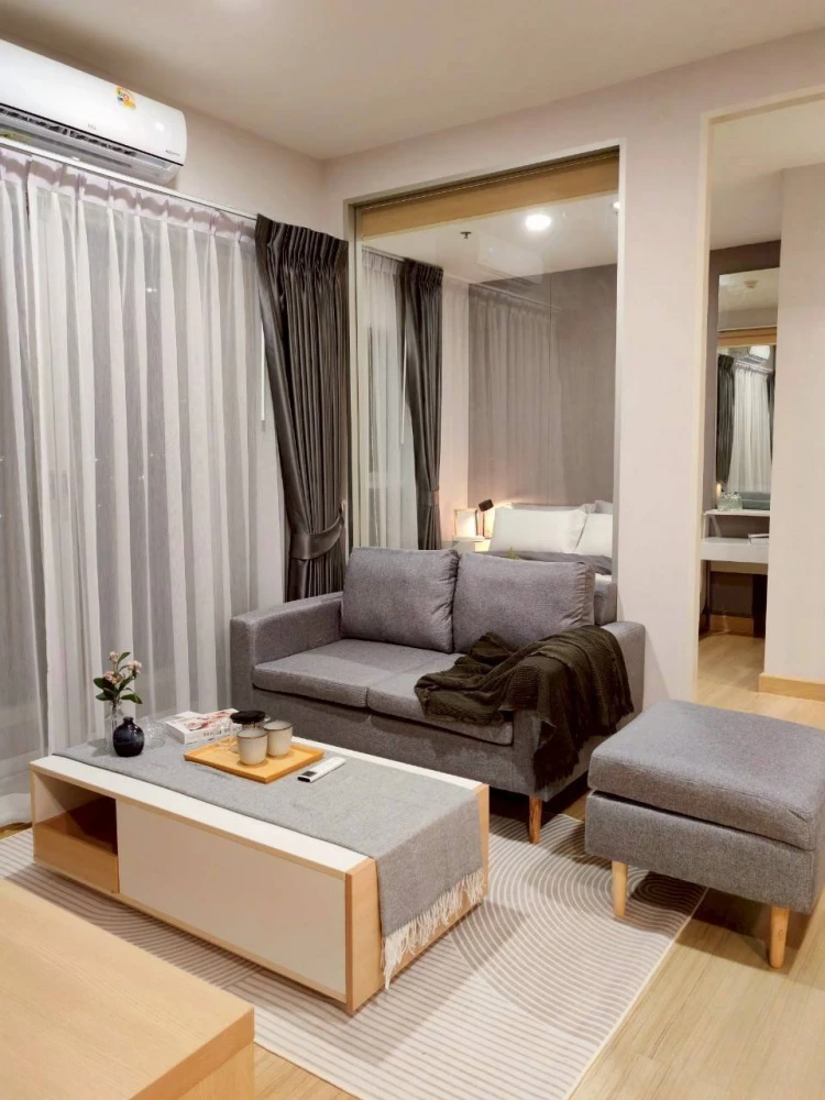 ขาย The Parkland Srinakarin Lakeside 1 ห้องนอน 1 ห้องน้ำ ตกแต่งมีสไตล์ มาพร้อมเฟอร์ครบครัน รีบจองเลย