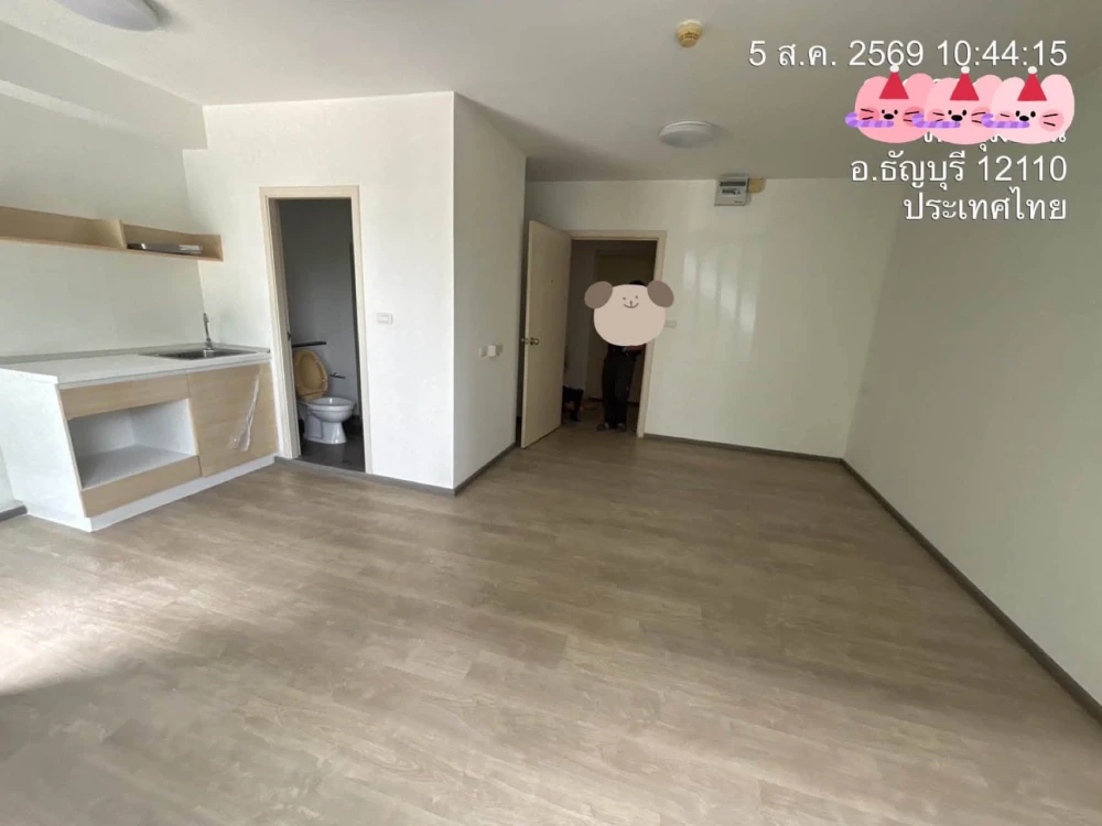ขาย The Point Condo Rangsit-Klong 6 ห้องเปล่า มาพร้อมสิ่งอำนวยความสะดวกครบครัน ในทำเลดี จองเลย