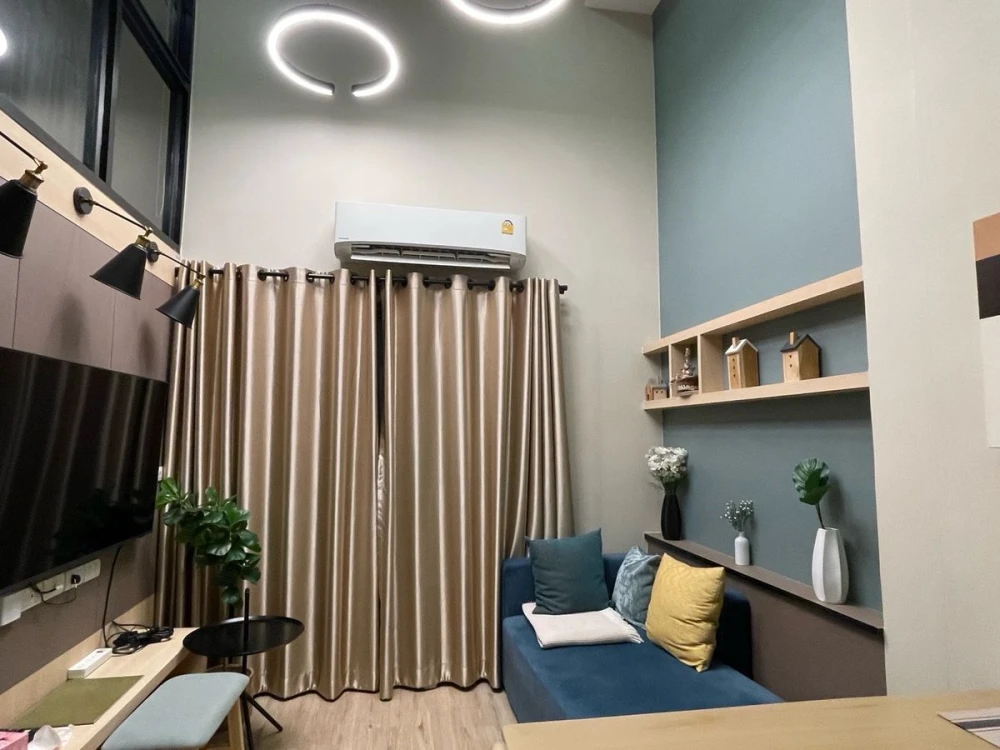 ขาย The Rich Rama 9-Srinakarin ห้อง Duplex ห้องแต่งครบ จองเลย ด่วนๆ