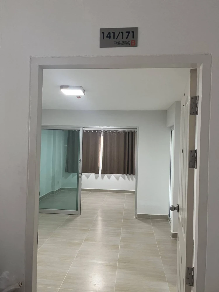 ขาย The Rise B ห้องน่าอยู่ ชั้น 6 ทำเลดี เดินทางสะดวก พื้นที่ใช้สอยเยอะ พลาดแล้วจะเสียใจ