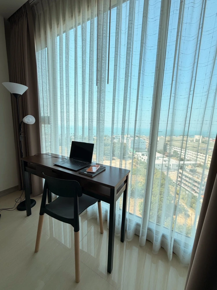 ขาย The Riviera Jomtien Pattaya ห้องน่าอยู่ มาพร้อมสิ่งอำนวยความสะดวกครบครัน วิวทะเลสวย ไม่บล็อค จองเลย