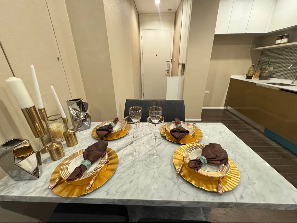 ขาย The Saint Residences 2 ห้องนอน 2 ห้องน้ำ ขนาดกว้างมาก 57 ตร.ม. ตกแต่งครบครัน สนใจจองเลย