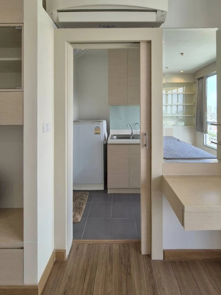 ขาย The Tree Bangpo Station ห้อง Studio รวมเฟอร์นิเจอร์ Built-in มาแต่ตัวเข้าอยู่ได้เลย
