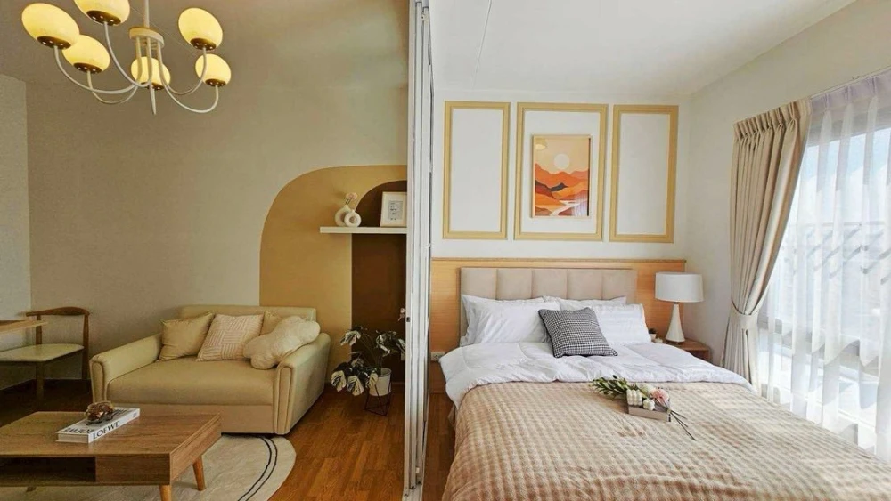 ขาย The Tree Condo Ladprao 1 ห้องนอน 1 ห้องน้ำ ตกแต่งสไตล์มินิมอลน่าอยู่ เฟอร์ครบชุด ดีแบบนี้จะรออะไร