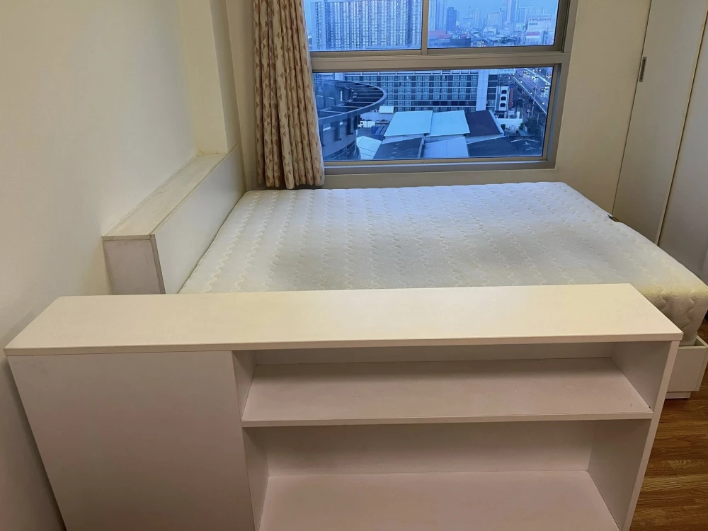 Selling The Trust Condo Ngamwongwan, 14th floor, 24.21 sq m, fully furnished. Book now, don't wait!