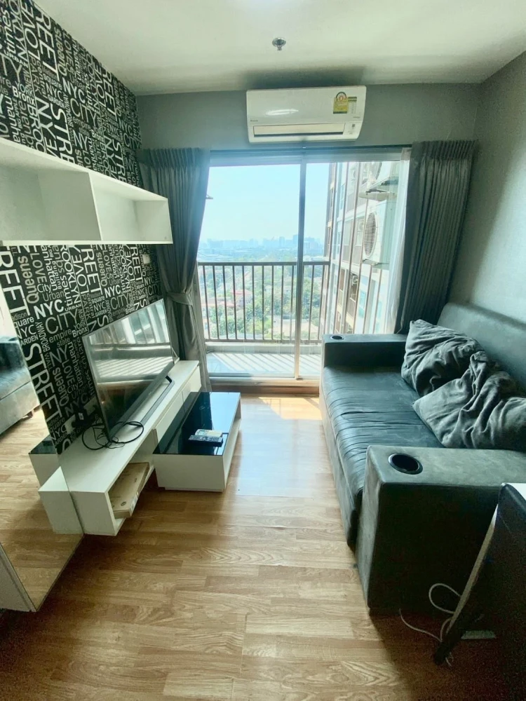 ขาย The Trust Condo Ngamwongwan ห้องชั้นสูง เฟอร์ครบ มาแต่ตัวเข้าอยู่ได้เลย+++