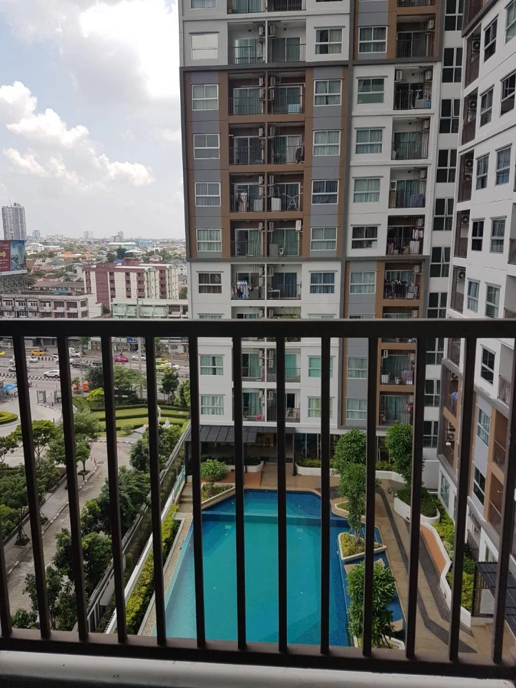 ขาย The Trust Condo Ngamwongwan ห้องชั้น 10 ในทำเลดี เดินทางสะดวก วิวสระว่ายน้ำ ห้ามพลาด