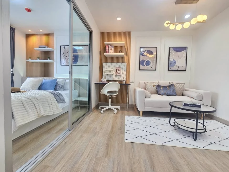 ขาย The Trust Residence ัรัชดา-พระราม 3 ตกแต่งบิวท์อินสวยมาก เฟอร์นิเจอร์ครบครัน พร้อมแล้วจองเลย
