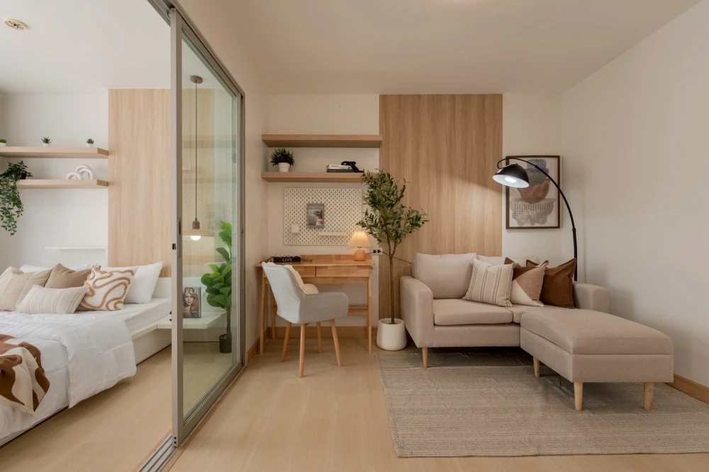 ขาย The Trust Residence Pinklao ห้องน่าอยู่ เฟอร์พร้อม ชั้นสูง รีบจองเลย