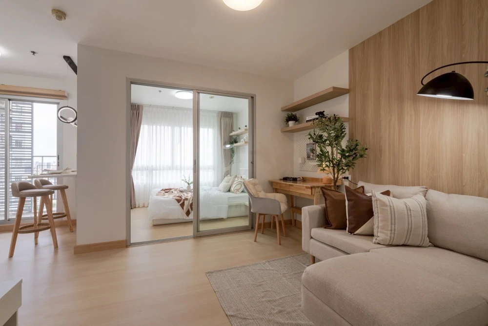 ขาย The Trust Residence Pinklao ห้องน่าอยู่ เฟอร์พร้อม ชั้นสูง รีบจองเลย