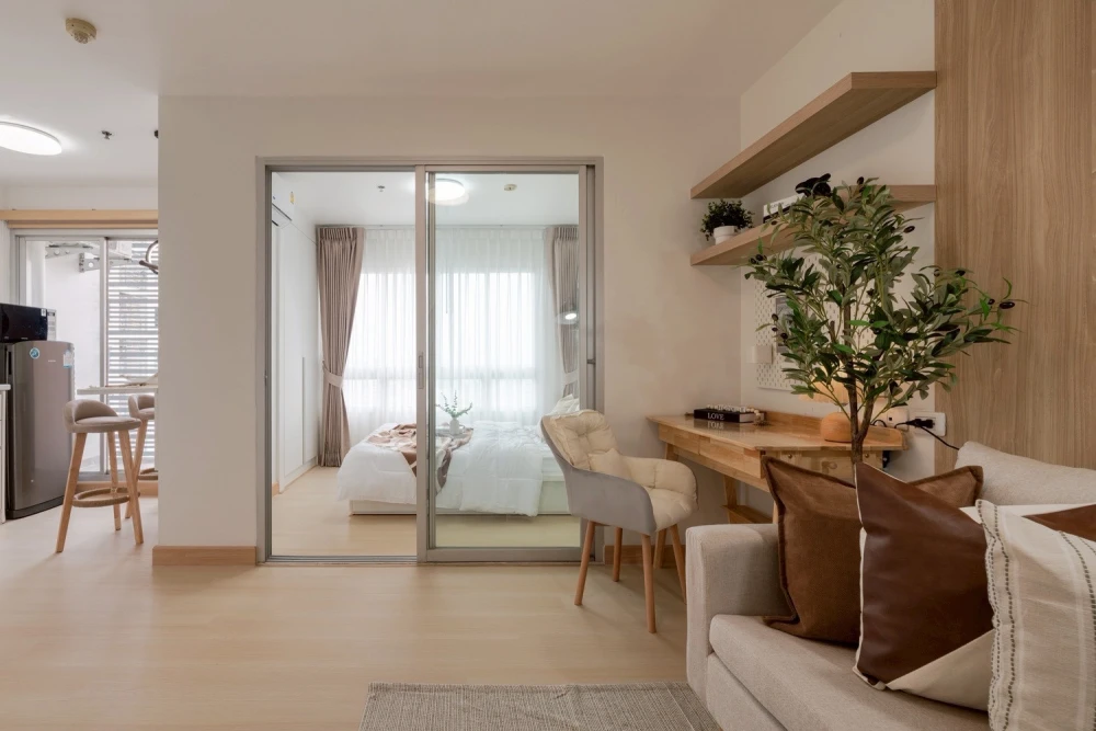 ขาย The Trust Residence Pinklao ห้องน่าอยู่ เฟอร์พร้อม ชั้นสูง รีบจองเลย