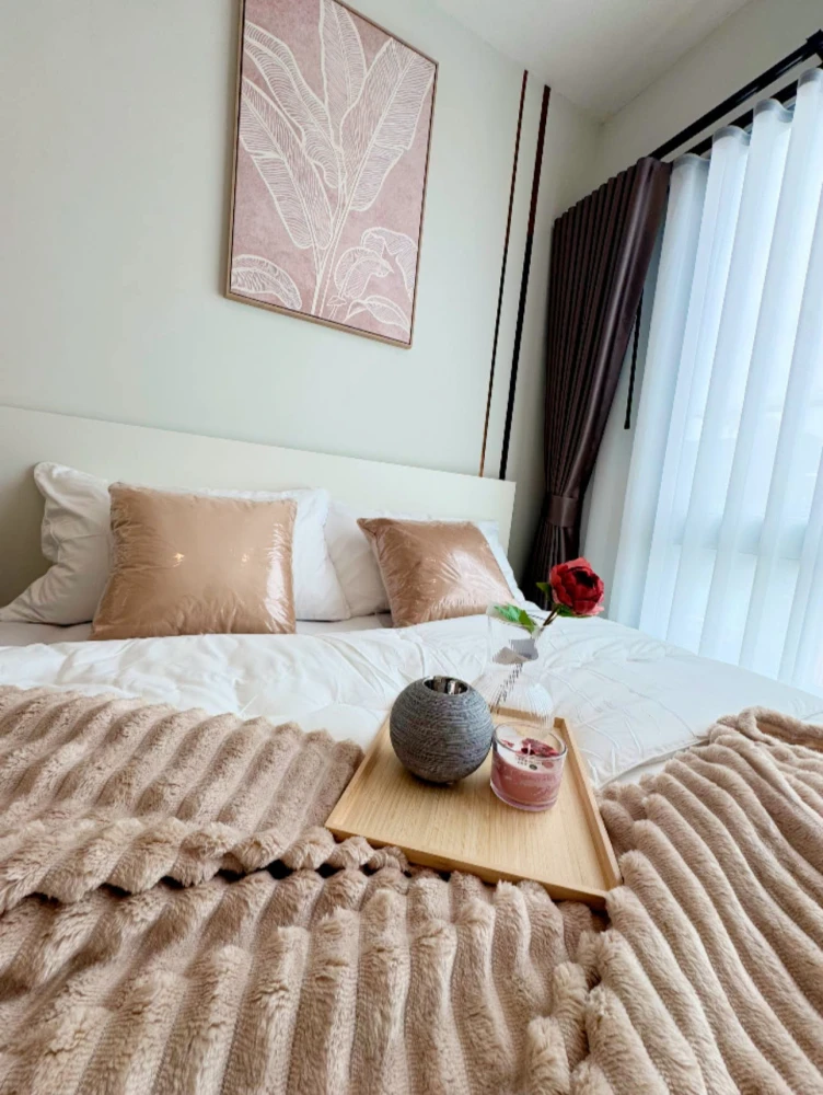 ขาย V Condo Ladkrabang ชั้น 8  วิวสระว่ายน้ำ ห้องสวย แต่งครบ จองเลย