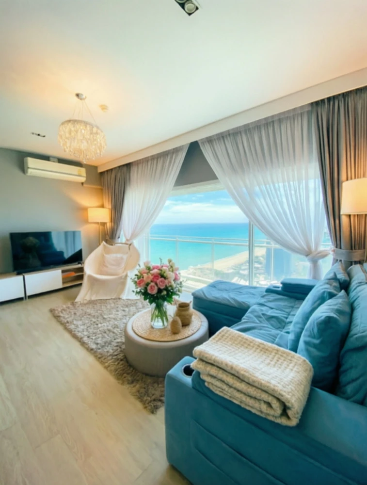 ขาย Veranda Residence Pattaya ชั้น 34 ห้องสวย ตกแต่งอย่างดี สนใจจองเลย