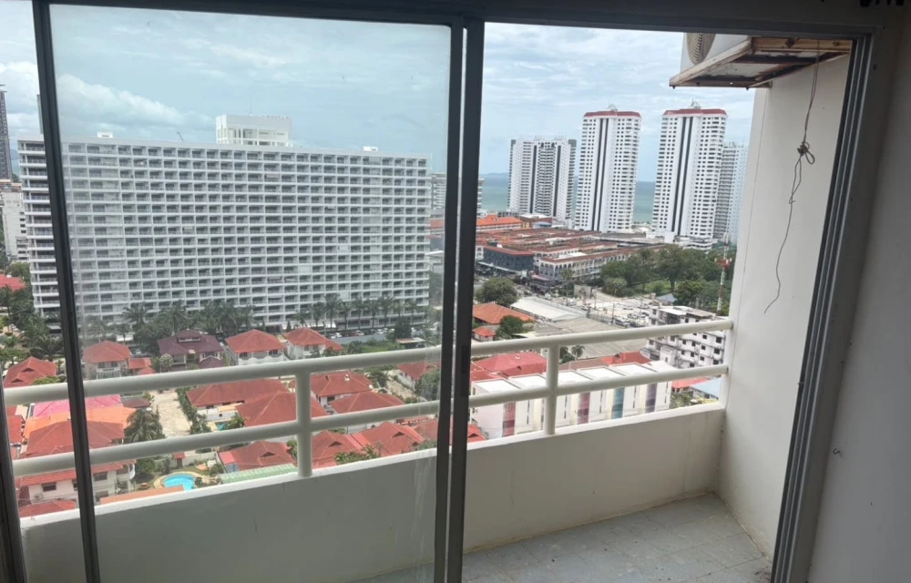 ขาย View Talay Jomtien Condominium 1 ห้องชั้น 15 ในทำเลดี วิวทะเลสวย ไม่บล็อค จองเลย