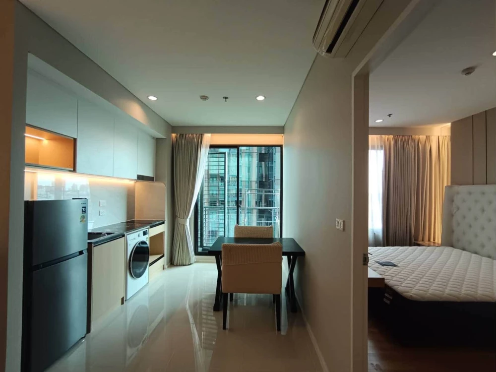 ขาย Villa Asoke 1 ห้องนอน 1 ห้องน้ำ ตกแต่งคุมโทน ในทำเลดี เดินทางสะดวก รีบจองเลย
