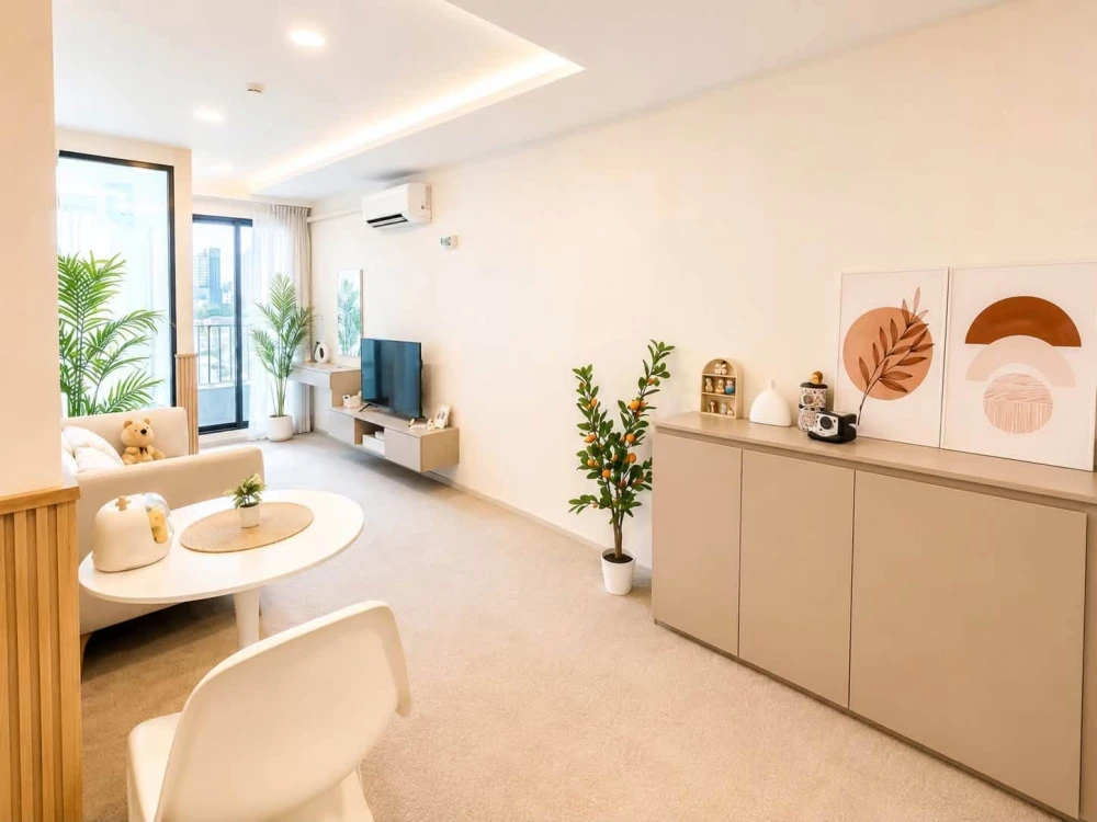 ขาย Vtara Sukhumvit 36 ห้องสวยมาก ตกแต่งพร้อมอยู่ สไตล์ Japandi อบอุ่น ดูแพงกว่าราคา