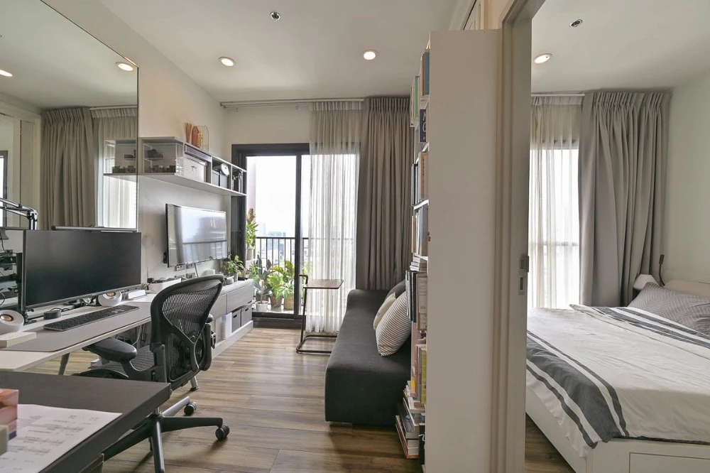 ขาย WYNE Sukhumvit 1 ห้องนอน 1 ห้องนอน ตกแต่งคุมโทน มาพร้อมสิ่งอำนวยความสะดวกครบครัน วิวเมืองสวย จองเลย