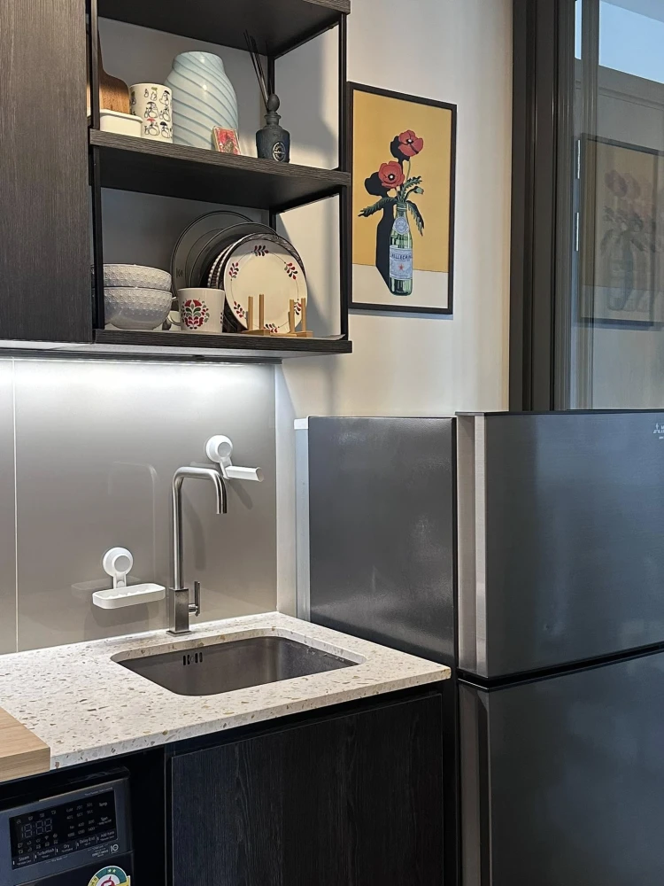 ขาย XT Huaikhwang ห้องแต่งสวยคุมโทน มาพร้อมเฟอร์นิเจอร์และเครื่องใช้ไฟฟ้าครบครัน จองเลย