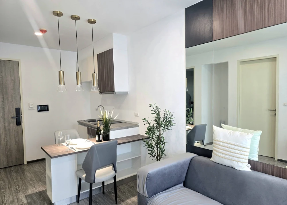 ขาย Zelle รัตนาธิเบศร์ 2 เน้นความโปร่ง โล่ง สบาย มีความเป็นส่วนตัวมากๆ สนใจจองเลย