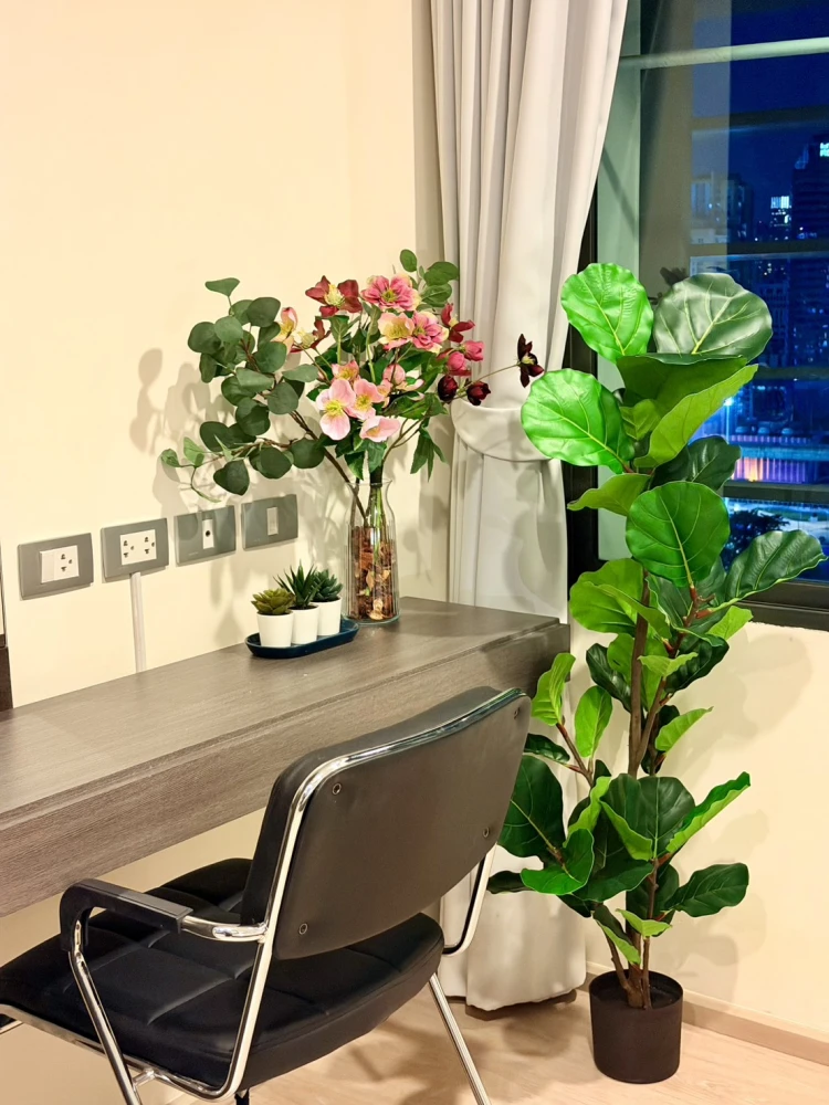 คอนโดให้เช่า ริทึ่ม อโศก 2 ห้องน่าอยู่ เฟอร์ เครื่องใช้ไฟฟ้าครบ ชั้น 21 ได้วิสูง มาจองเลย อย่าพลาด