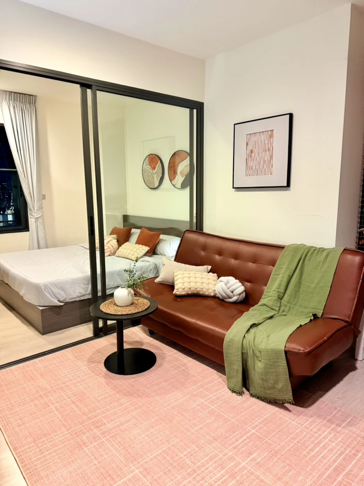 คอนโดให้เช่า ริทึ่ม อโศก 2 ห้องน่าอยู่ เฟอร์ เครื่องใช้ไฟฟ้าครบ ชั้น 21 ได้วิสูง มาจองเลย อย่าพลาด