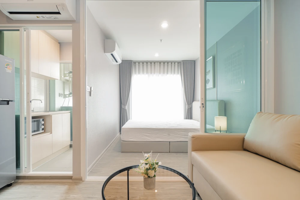 คอนโดให้เช่า รีเจ้นท์โฮม บางนา ชั้น 21 วิวโค้งน้ำบางกระเจ้า แม่น้ำเจ้าพระยา แต่งพร้อมอยู่ มาจองเลย อย่ารอช้า