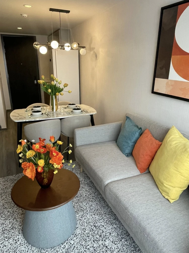 คอนโดให้เช่า ไอดีโอ โมบิ สุขุมวิท 40 ห้องแต่งน่าอยู่ พื้นที่ใช้สอยเยอะ รีบมาจับจองเลย อย่าพลาดเด็ดขาด