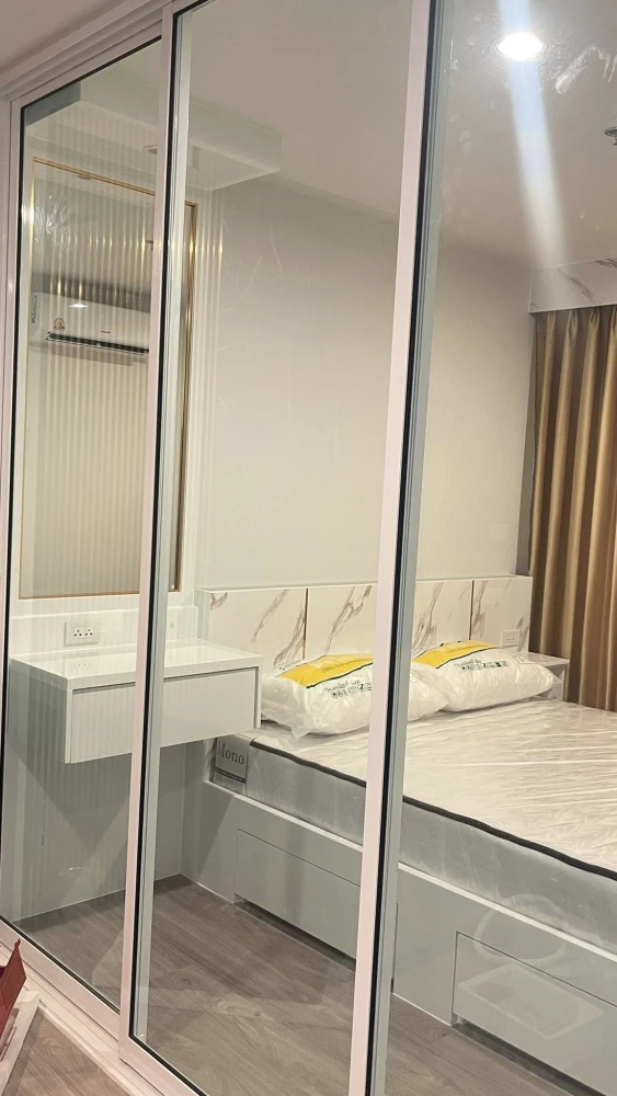 ปล่อยเช่าคอนโด รีเจ้นท์ โฮม บางนา ห้องพร้อมอยู่ เฟอร์ เครื่องใช้ไฟฟ้าครบ ลากกระเป็าเข้าอยู่ได้เลย