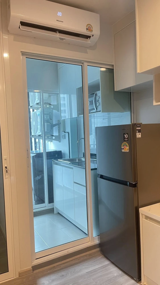 ปล่อยเช่าคอนโด รีเจ้นท์ โฮม บางนา ห้องพร้อมอยู่ เฟอร์ เครื่องใช้ไฟฟ้าครบ ลากกระเป็าเข้าอยู่ได้เลย